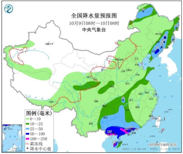 【台风实时路径发布系统】全国降温进程图出炉！狮子山台风路径实时发布系统最新消息